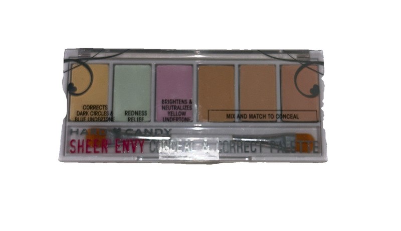 Hard Candy Sheer Envy Conceal & Correct Palette 941 Light Medium Multi-Color
