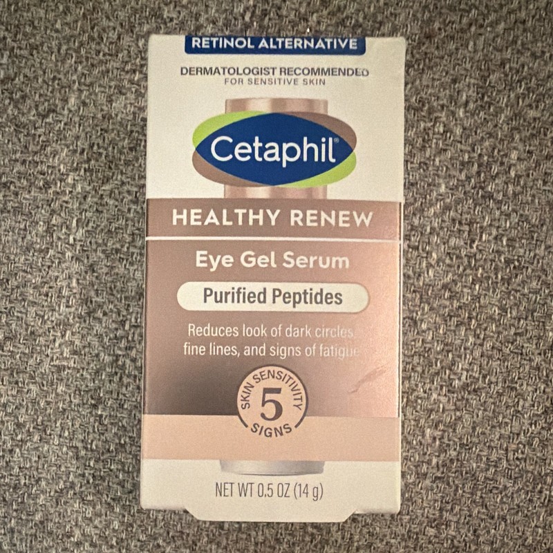 Cetaphil Healthy Renew Eye Gel Serum Purified Peptides Retinol Alt 0.5 oz