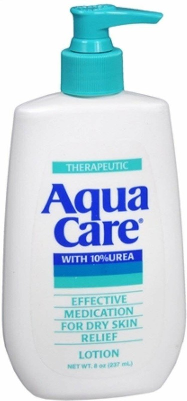 Aqua Care Therapeutic Medication for Dry Skin Relief Lotion with 10% Urea 8 Oz
