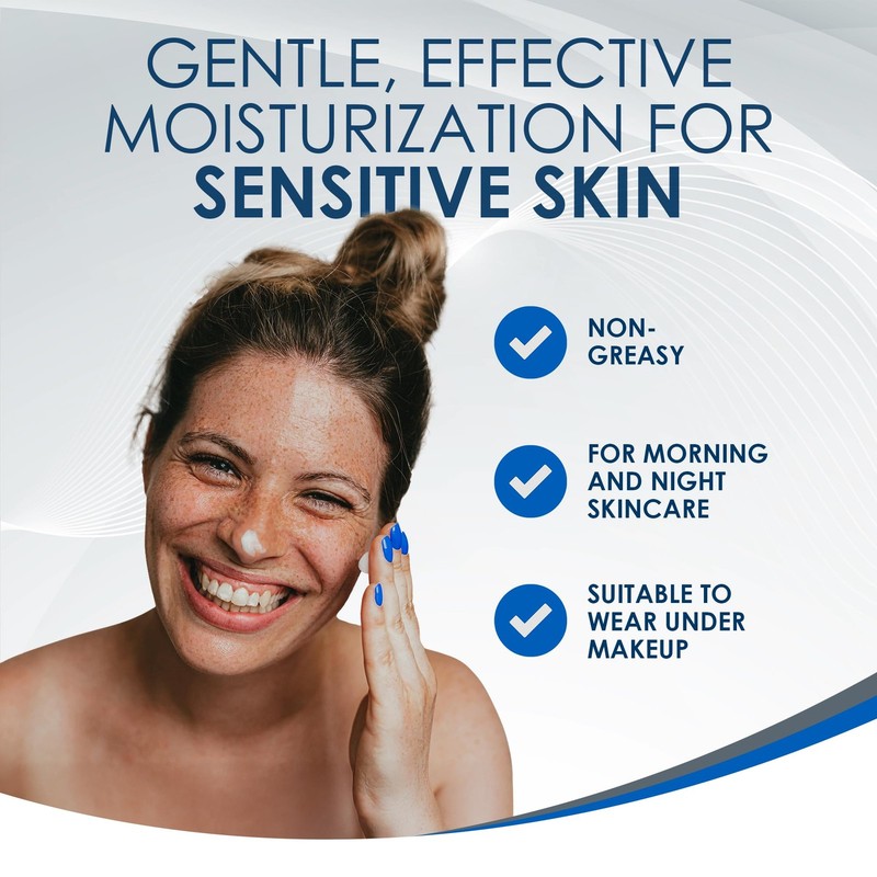 Vanicream Daily Facial Moisturizer With Ceramides 3 Fl Oz (Pack of 1), White gallery