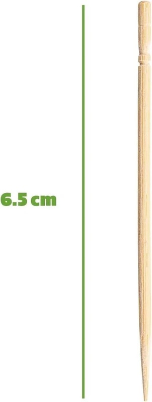 1000/1500 Pcs Bamboo Wooden Toothpicks Wood Round Single-Point Teeth Tooth Picks gallery