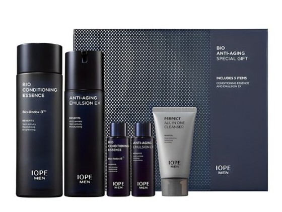 Brand NEW IOPE Men Bio Antiaging Special Set