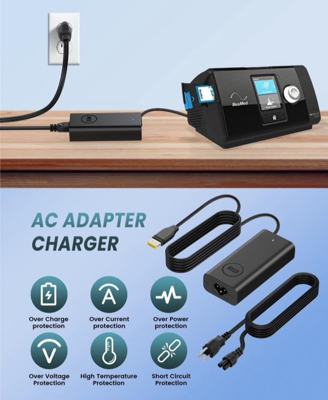 POWER SUPPLY For Resmed AirSense 11 24V 65W Adapter Cord AirMini S11 CPAP Models gallery