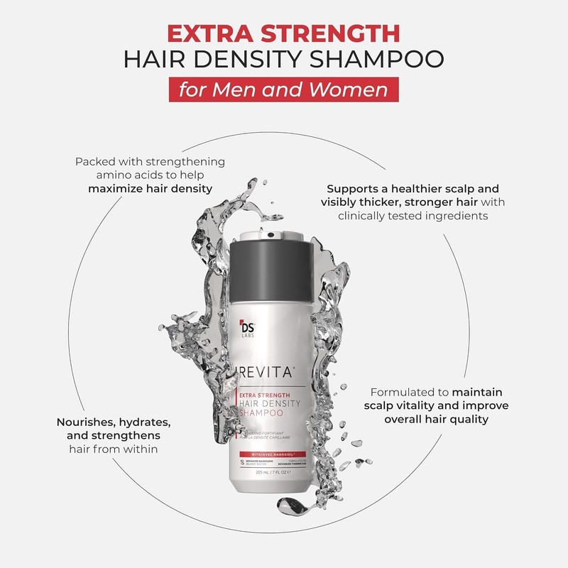 Sulfate-Free Revita Extra Strength Shampoo, 205mL - Science-Backed Hair Solution gallery