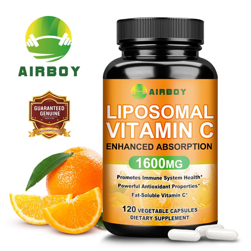 Liposomal Vitamin C 1600mg – High Absorption Liposomal Immune Support Booster
