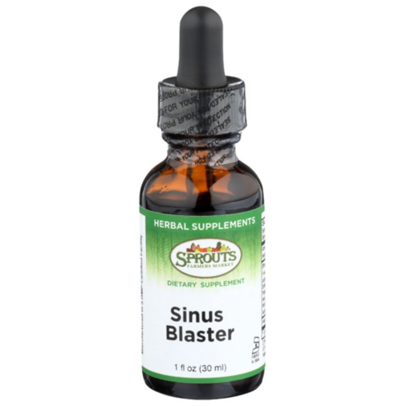 Sprouts Farmers Market Herbal Supplement Sinus Blaster Sinus Relief 172 mg 1 oz gallery