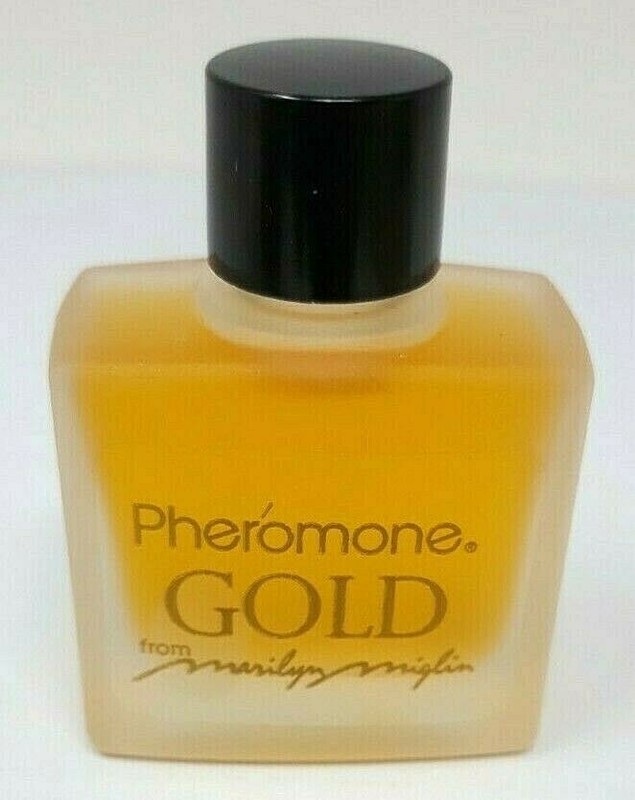 Marilyn Miglin Pheromone Gold Eau de Parfum Perfume Mini New .35 Oz