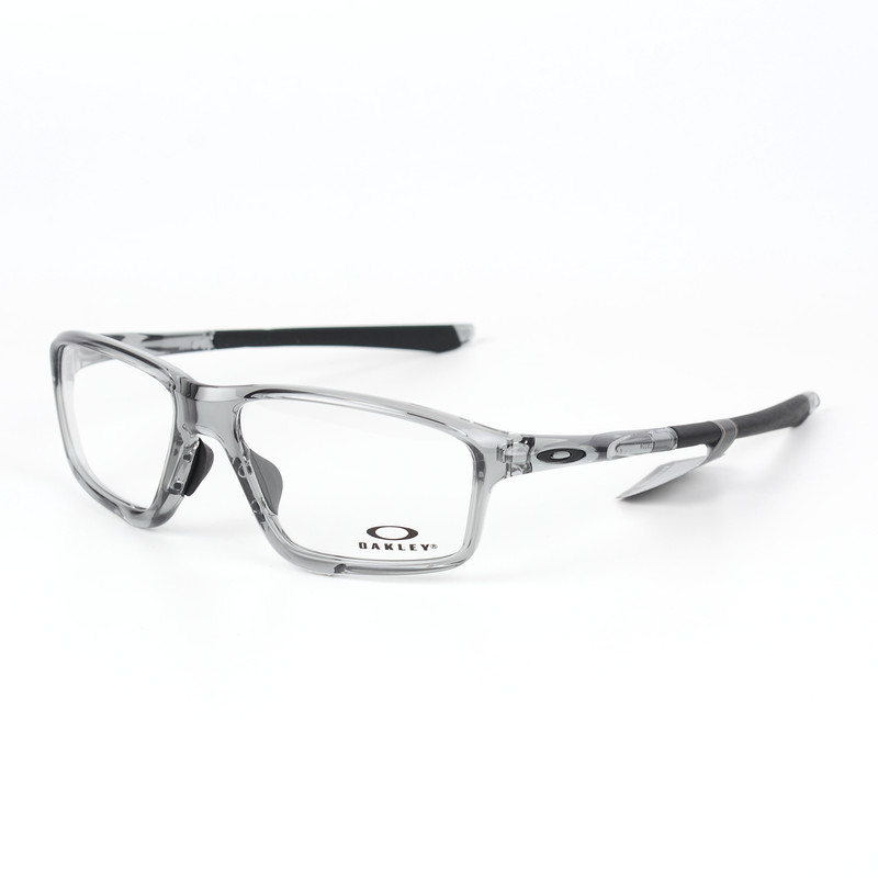 Eyeglass Frames OX8080-0458 Asian CROSSLINK ZERO Grey Smoke 58mm Glasses