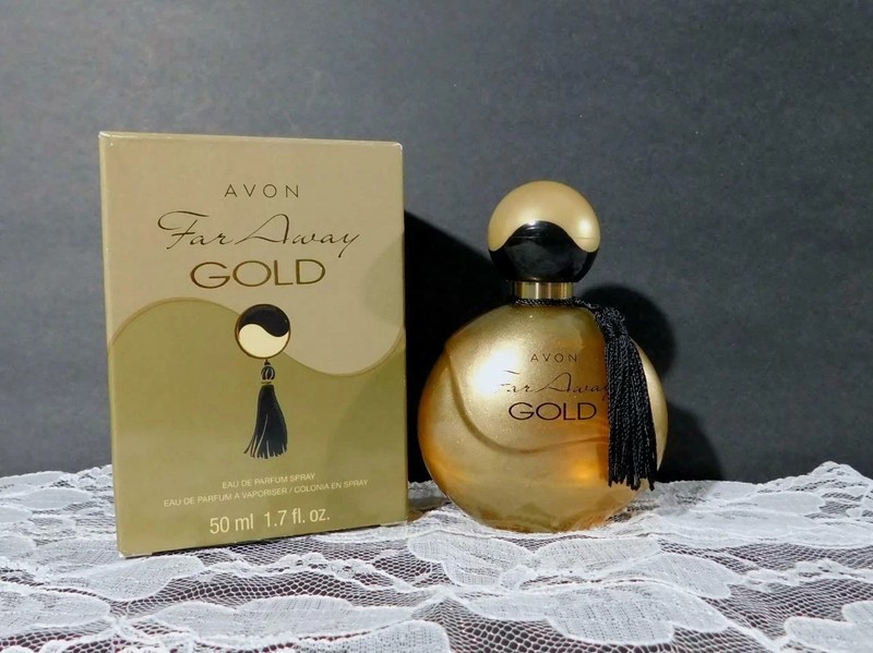 Avon Far Away Gold Eau de Parfum Spray 1.7 oz NEW