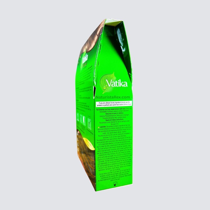 Vatika Henna Natural Brown PERMANENT HAIR COLOUR 100% AMMONIA FREE (60g) 2.11 OZ gallery