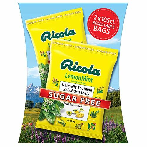 Ricola Sugar Free Lemon Mint Drops, 210Count
