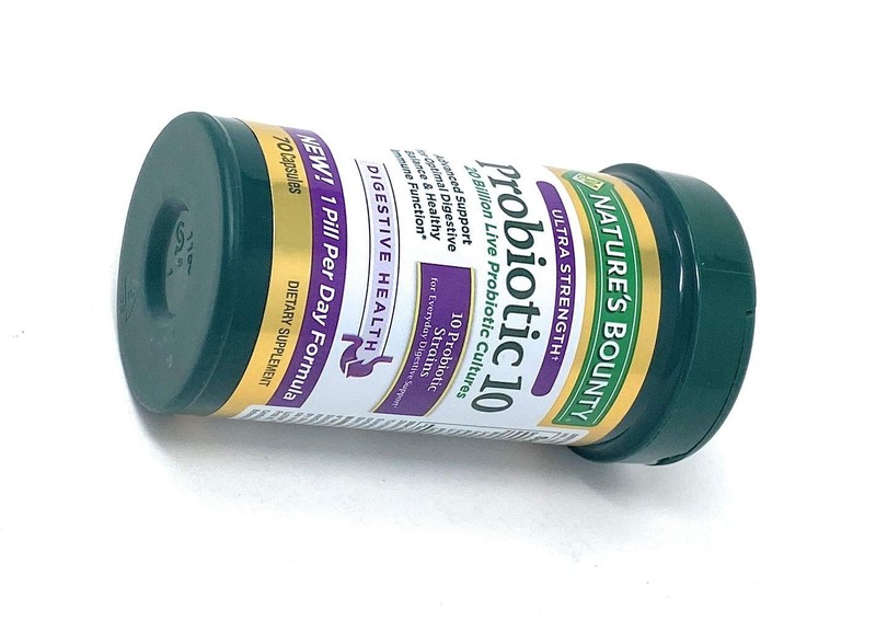 Nature's Bounty Ultra Strength Probiotic 10, 70 70 Count (Pack of 1), White gallery