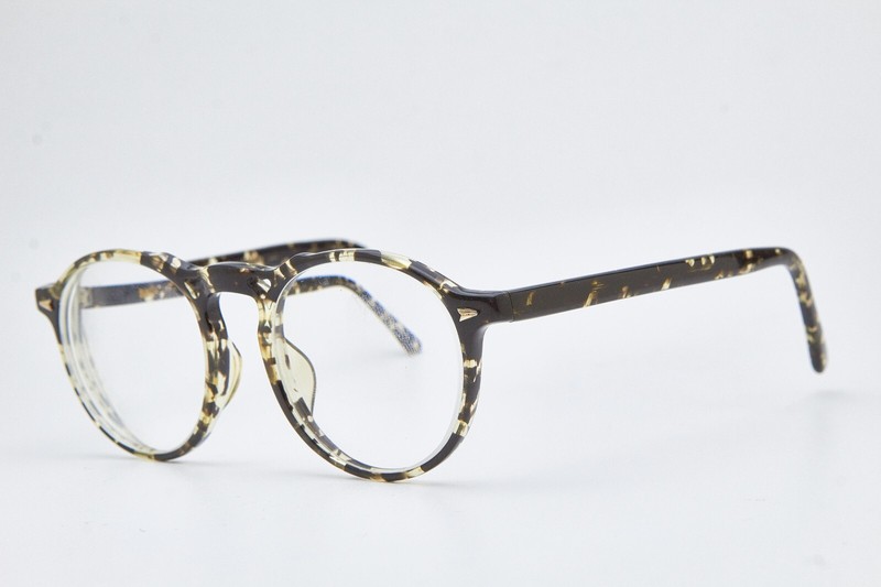 glasses BADA ML4 0489 handmade japan round glasses tortoise eyeglasses 👓 gallery