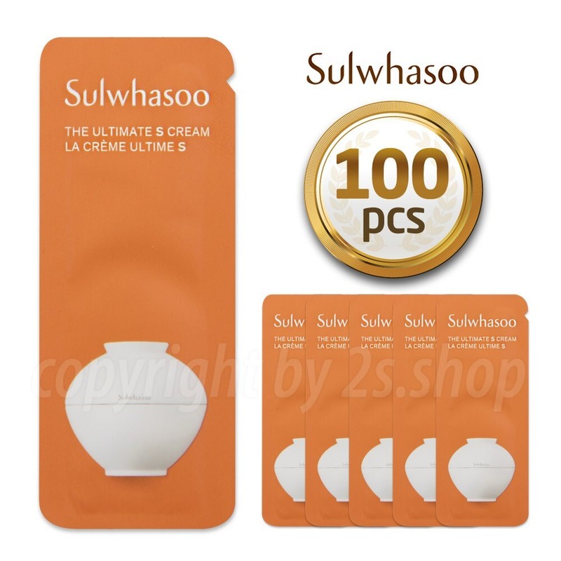 Sulwhasoo The Ultimate S Cream 1ml x 100pcs New Version