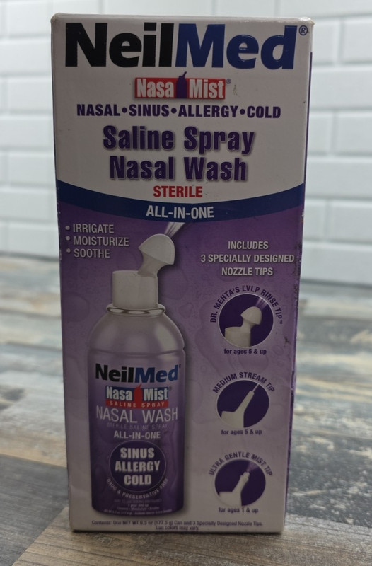 NeilMed All in One Multi Purpose Saline Spray – 6.3 Fl Oz 11/27