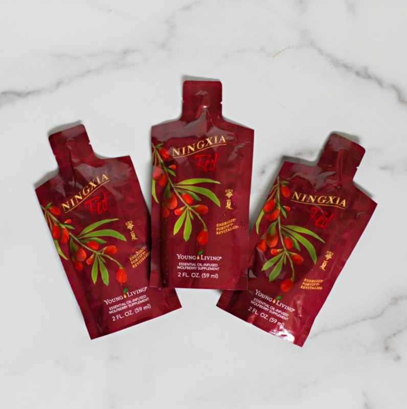 Young Living Ningxia Red Singles (3) packets -2 Oz each NEW Exp 6/26