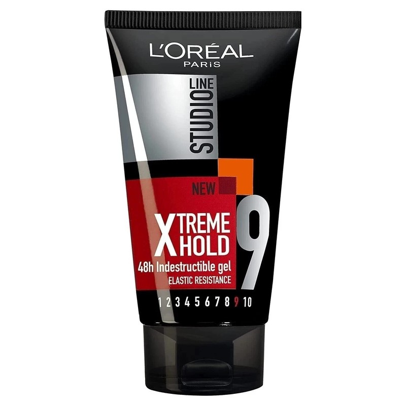 Loreal Paris Studio Line 9 Xtreme Hold 48HR Indestructable Gel, 150ml
