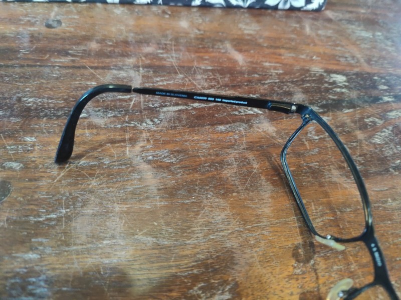 Carrera 6630 003 Men's Black Eyeglass full rim Frames 56 17 140 made in Slovenia gallery