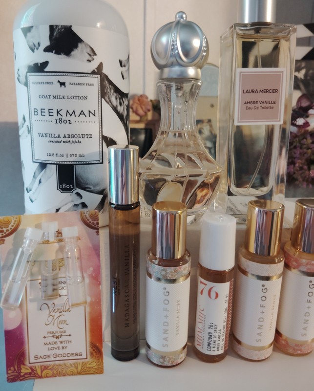 New All Vanilla Perfume + Fragrance Oils Bundle Lot Laura Mercier Beekman Nest + gallery