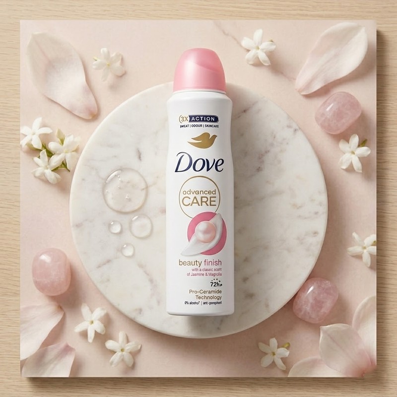 Dove Advanced Care Beauty Deodorant Spray – Jasmine & Magnolia, 72h Protection gallery