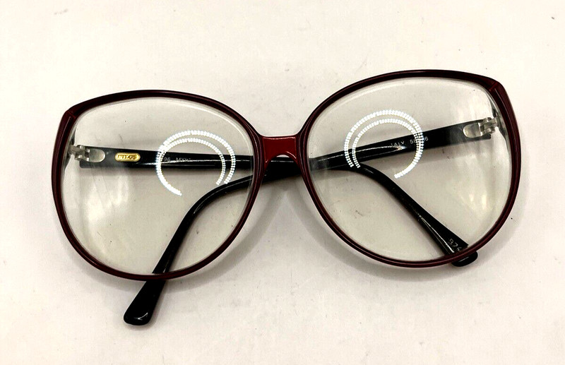 Filos Eyeglasses 4096 974 Red/Black Designer Frames Only Red 58-16 gallery