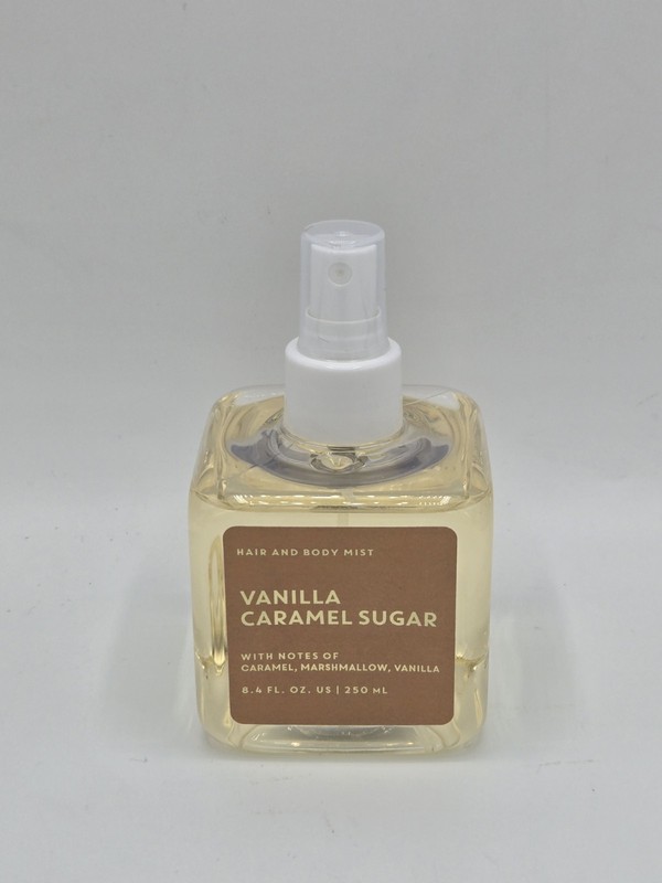Tru Fragrance Vanilla Caramel Sugar Hair And Body Mist | 8.4 FL Oz | New