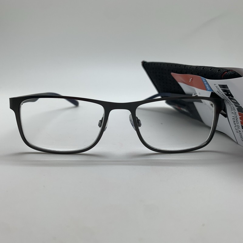 FOSTER GRANT Ironman IM1000 BLK/NVY +1.50 BLACK NAVY Reading Glasses