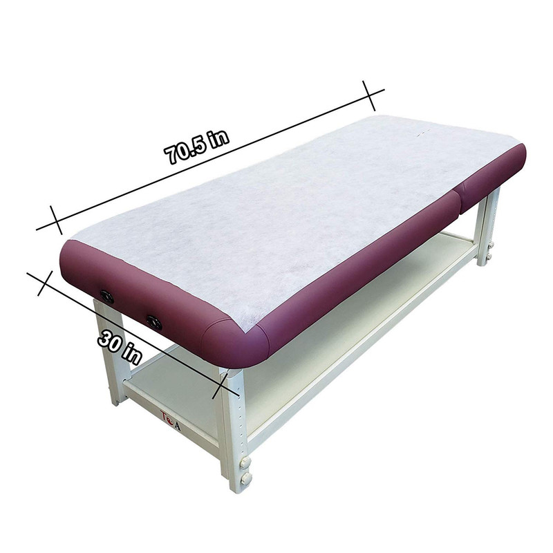 Massage Bed Cover - 50 Sheets per Roll, 75 X 32 Inches (1 Roll) Non-Woven Dispos gallery