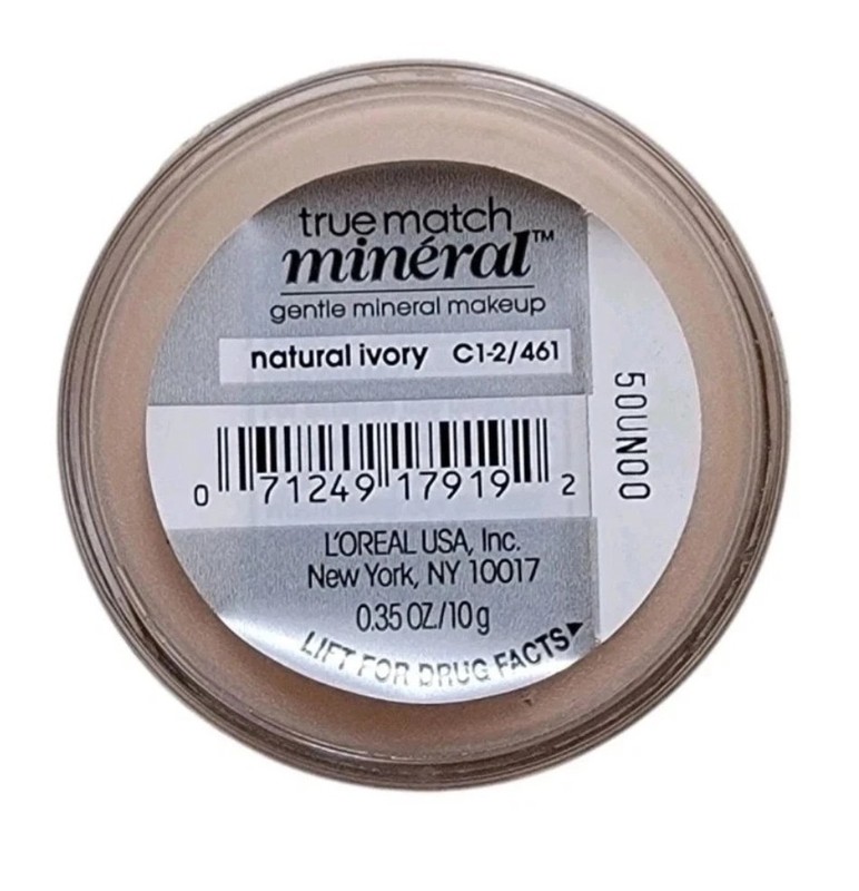 L'OREAL True Match Mineral Powder Foundation Natural Ivory C1-2/461 SEALED gallery