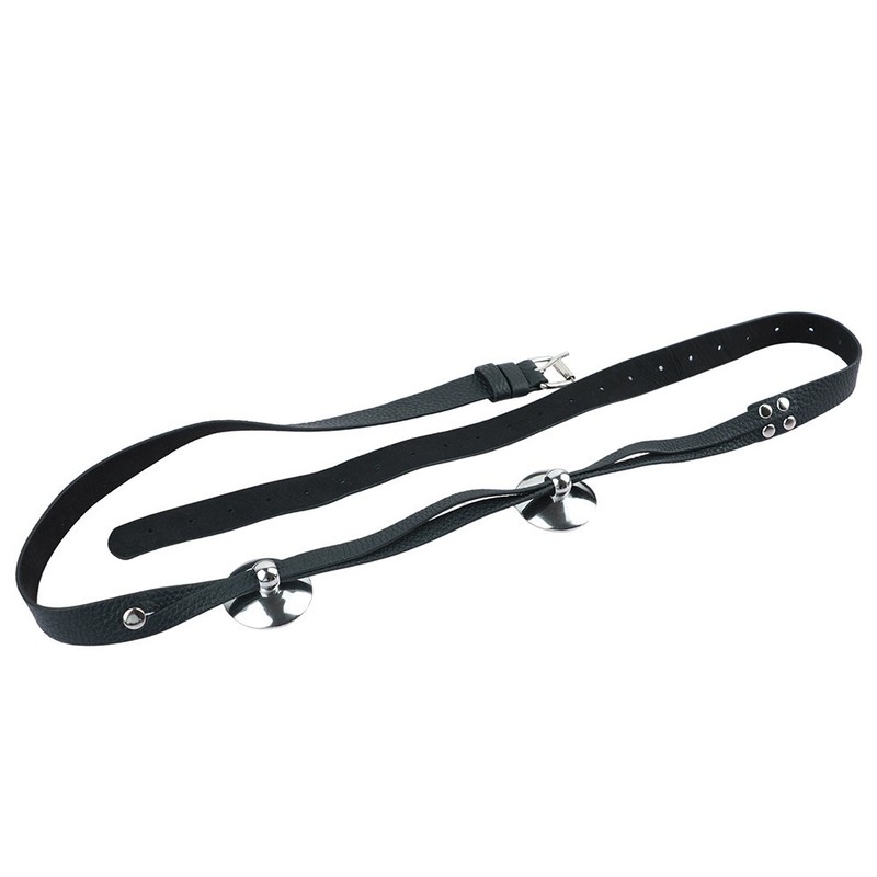 Nipple Clamp Breast Bondage BDSM Restrict Wearable Bra leather For Women/Couple gallery