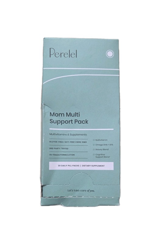 Perelel Mom Multi Support Pack – Postnatal Vitamins, 30 Pack, exp 2/27