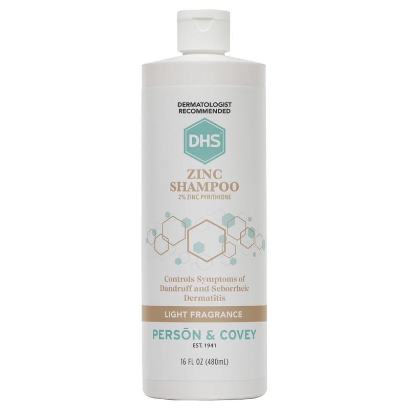 3 Pack DHS ZINC Shampoo for Dandruff Control Person & Covey 16 Oz (480 ml) Each gallery