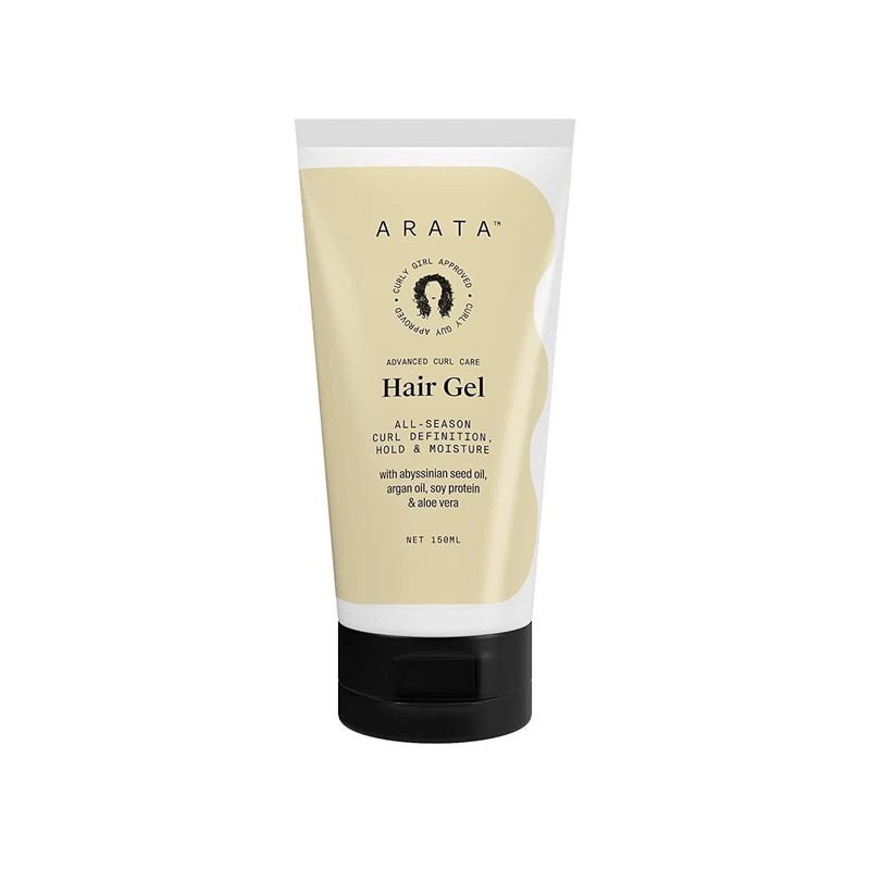 Arata Advanced Curl Care Curly Hair Gel With Argan Oil, Aloe Vera 150ml