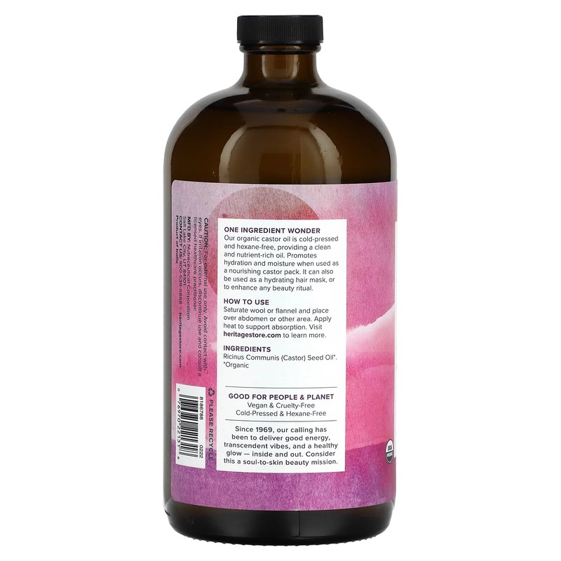 Organic Castor Oil, 32 fl oz (946 ml) gallery