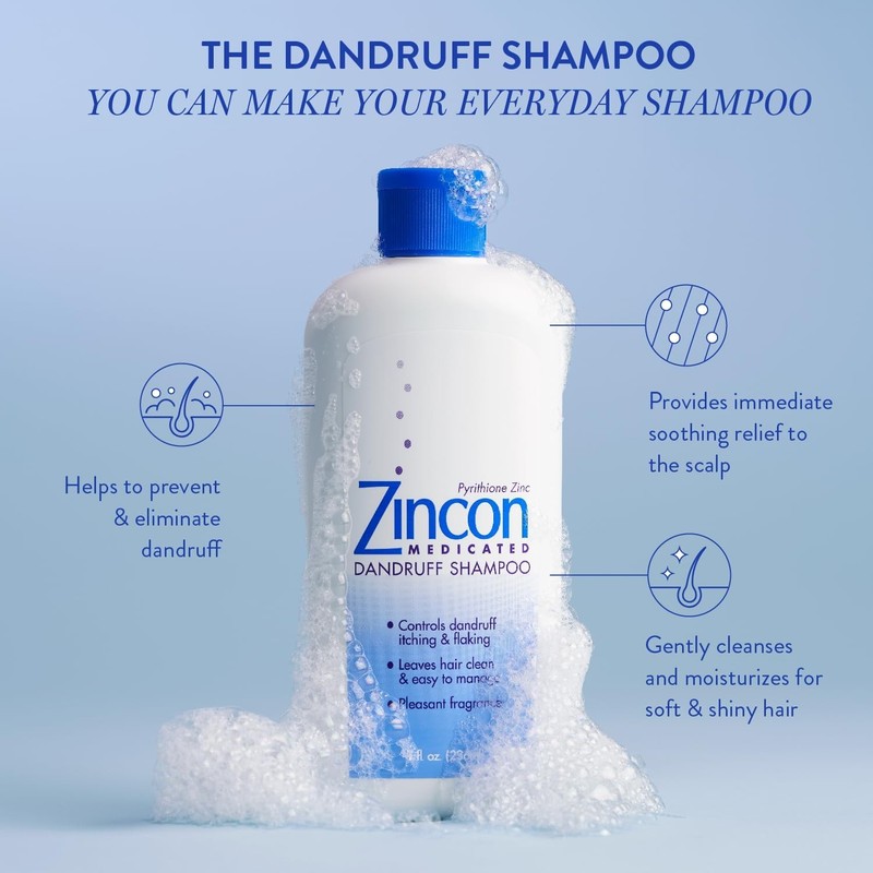 Medicated Dandruff Shampoo, 8 Fluid Ounce gallery