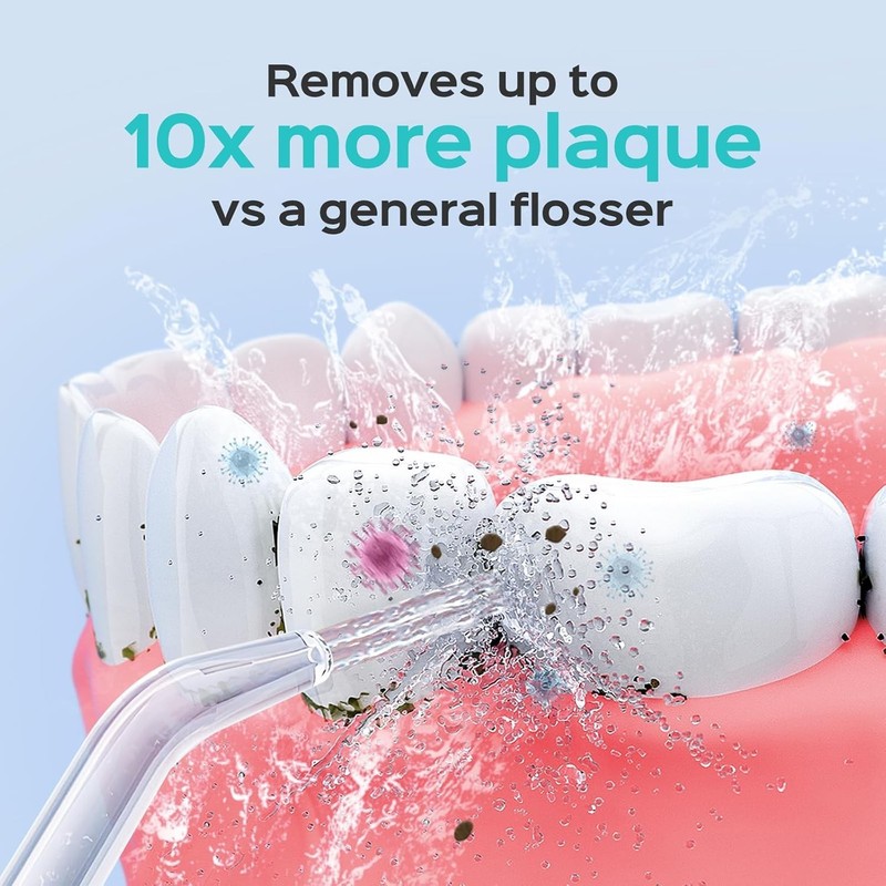 Electric Water Flosser for Teeth: Professional Dental Pick for Orthodontic, S... gallery