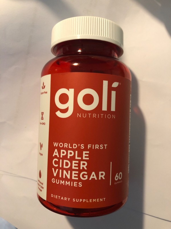 Goli Nutrition Apple Cider Vinegar Gummies – 60 Count