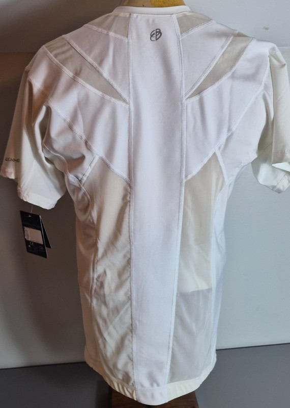 AlignMed Back Posture Fitness Shirt Mens XXL 2XL White Zip-Front NEW NWT gallery