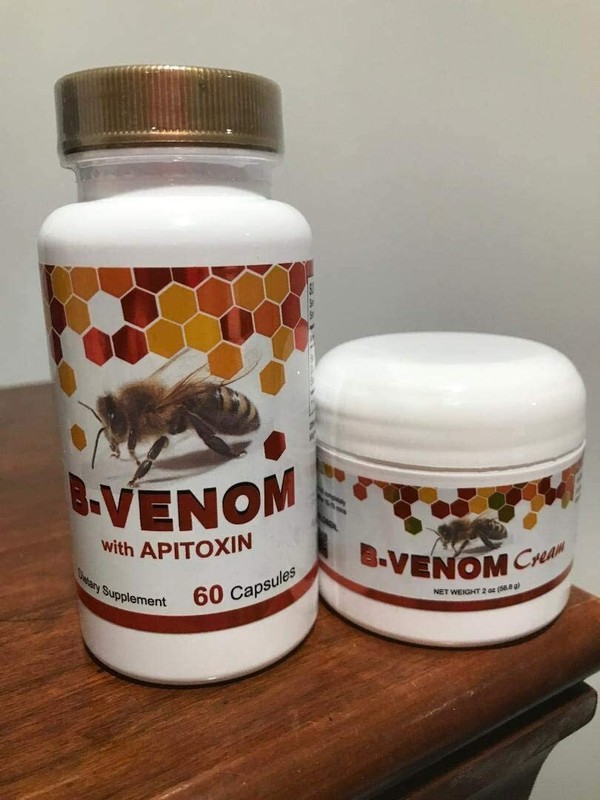 Set B Venom Dietary Supplement Glucosamine Bee Propolis B Venom Cream crema