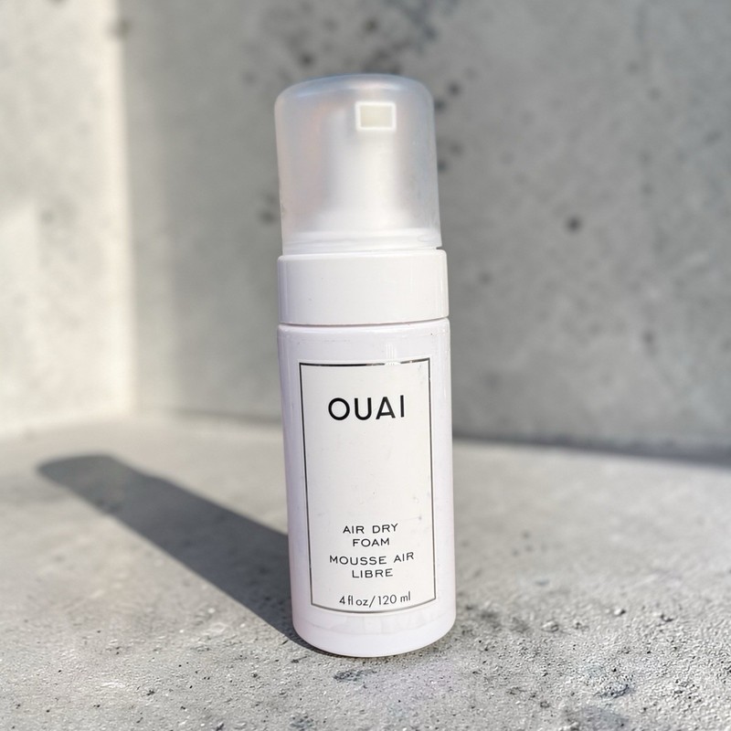OUAI Air Dry Foam 4 oz Conditioning Mousse Beach Waves New
