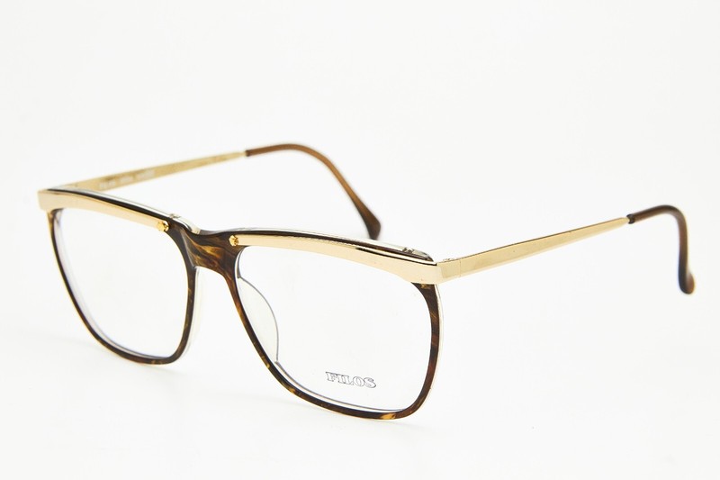 FILOS 5554 Gold/Turtle Vintage Butterfly Frame Hipsters Glasses 1980s👓 gallery