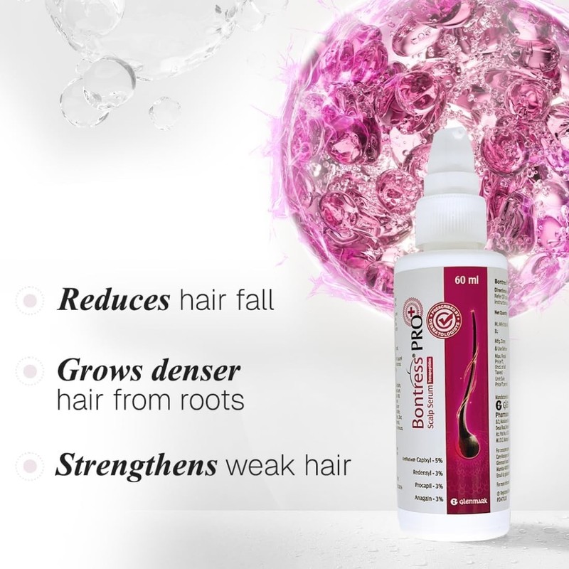 Bontress PRO+ Scalp Serum 5% Capixyl Redensyl Anagain Procapil - 60ML gallery