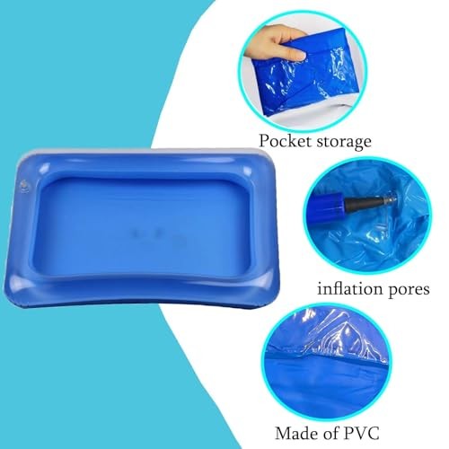Inflatable Pool Foot Bath Basin, Portable Foot Bath Basin, Foot Soaking Bath 1 gallery