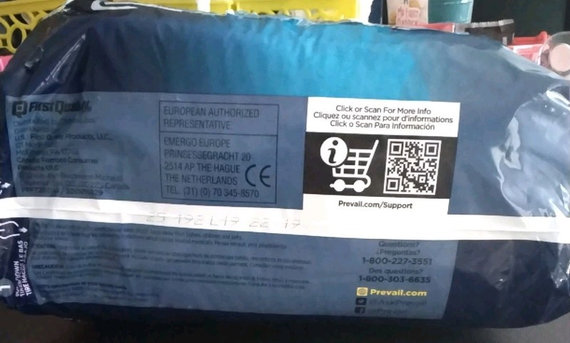 56ct Prevail Per-Fit Sz XL Gray Adult Male Incontinence Daily Underwear 1 Box gallery