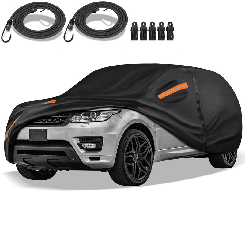 Quyddc Special 16 Layers Full Car Cover Fit For 2014-2022 La-Nd Rover Range