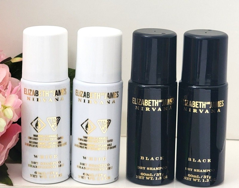 ELIZABETH AND JAMES NIRVANA DRY SHAMPOO 1.3 oz SPRAY Travel Size PICK YOUR SCENT
