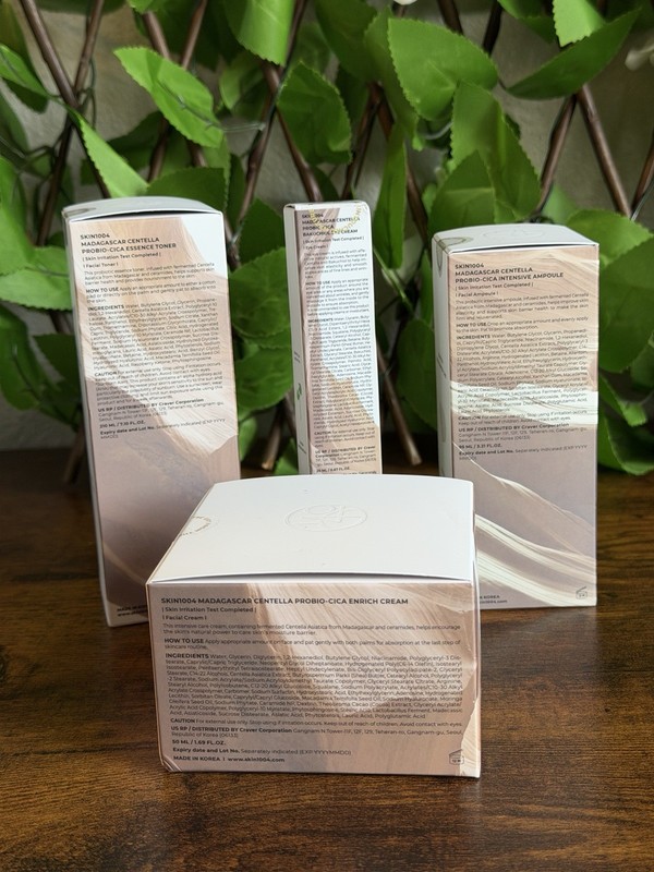 SKIN1004 Madagascar Centella Probio-Cica Set: Toner, Ampoule, Eye Cream, gallery