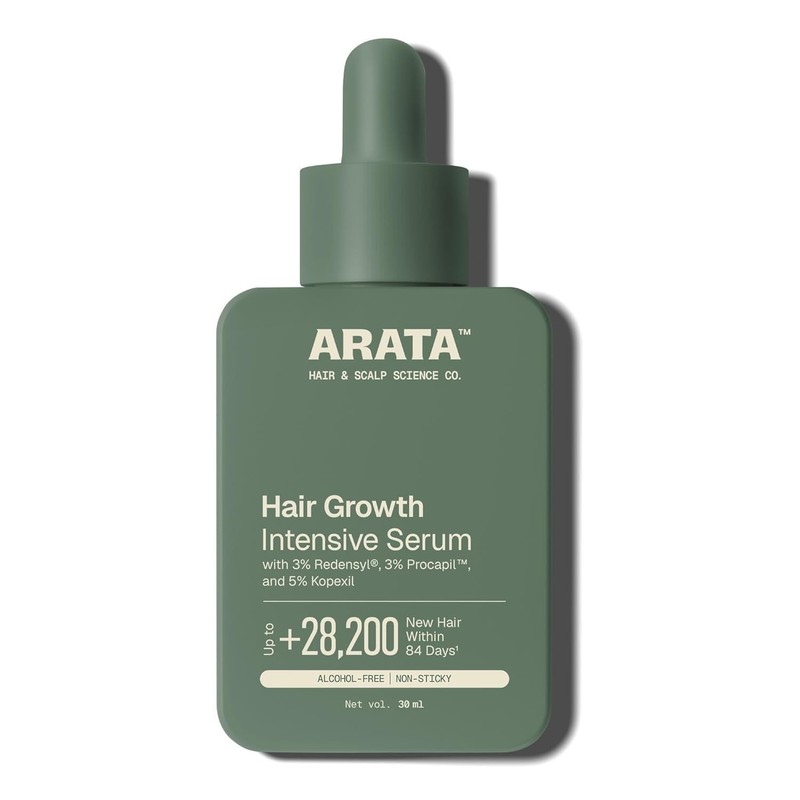 Hair Growth Serum (30ml) with 3% Redensyl, 3% Procapil, 5% Kopexil & Rice water.