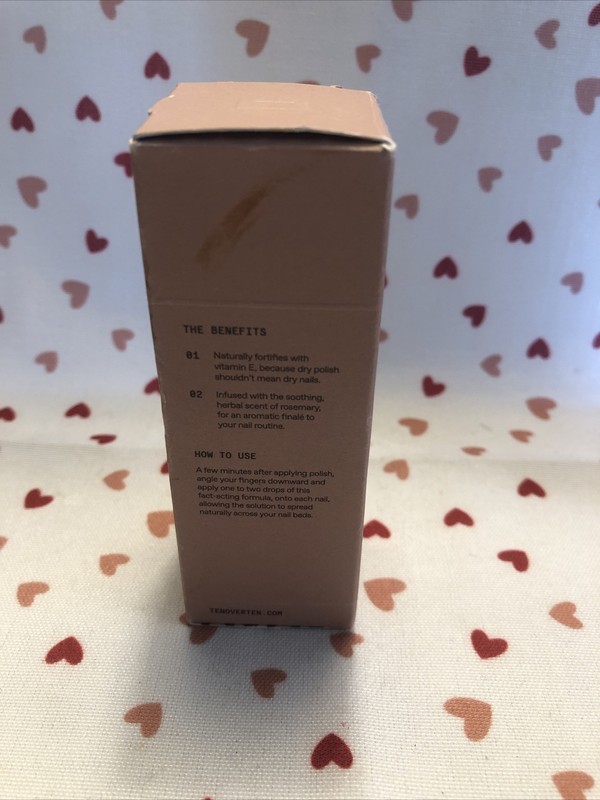 TenOverTen Non-Toxic Nail Dryer Drops + Vitamin E Cruelty-Free Vegan 0.5fl gallery