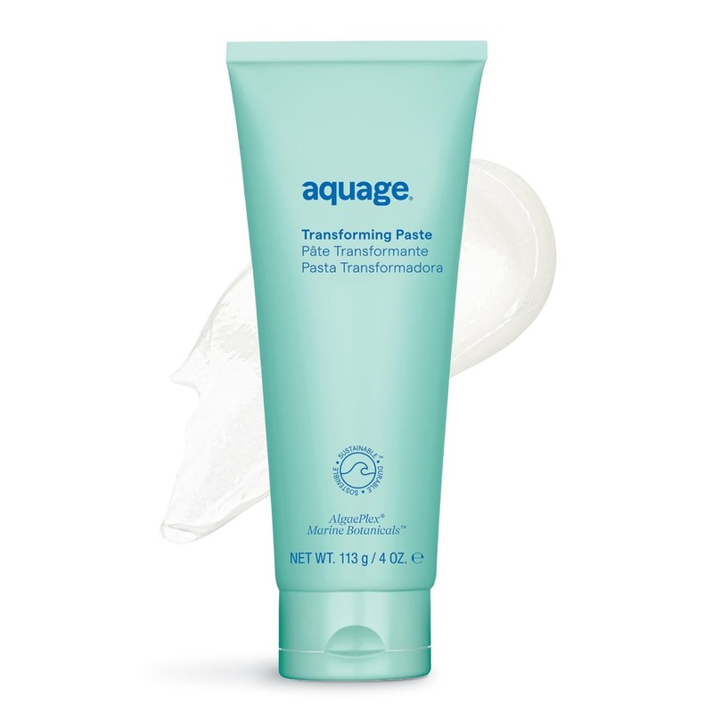 Aquage Transforming Paste – Texturizing Hair 4 Fl Oz (Pack of 1), tan/white